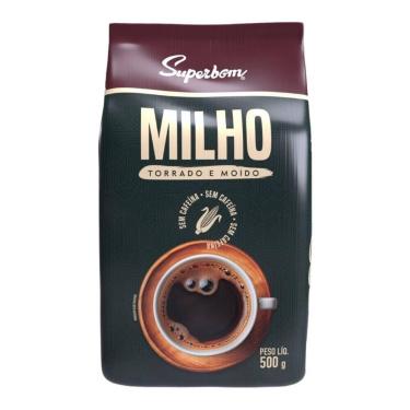Imagem de Café de Milho Superbom 500g Sem Cafeína Natural Torrado Moído para Sub