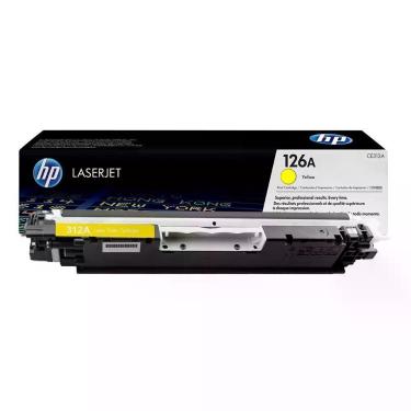 Imagem de Toner Original Hp 126a Amarelo Ce312a Laserjet
