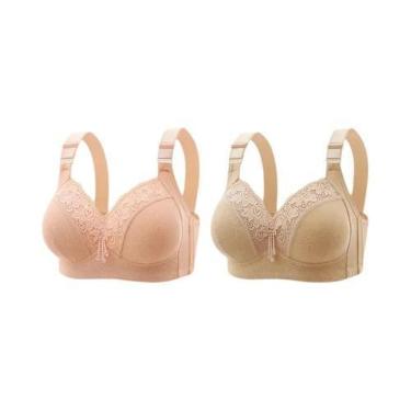 Imagem de Bralette de Renda Plus Size - Decote V Profundo - Lingerie Sexy, 40, 2