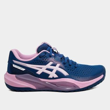 Imagem de Tênis Asics Gel-Challenger 15 Feminino, Azul, Roxo, 34