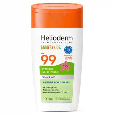 Imagem de Protetor Solar Corporal Helioderm Babies & Kids Fps99 120ml