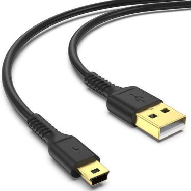Imagem de Cabo USB ULIFTUS 2m (6,6 pés) - Tipo A Macho para Mini B Macho 2.0