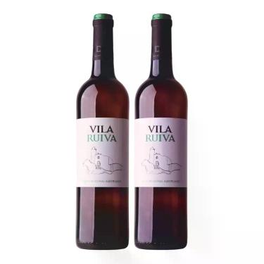 Imagem de Kit 2 Vinhos Vila Ruiva Regional Alentejano Branco Portugal 750ml