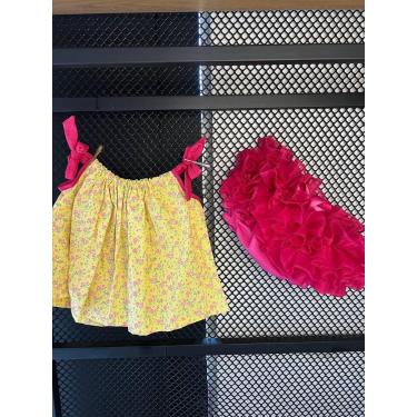Imagem de Conjunto bebê Bunda Rica Infantil Tapa Fralda Algodão Cores baby, Kit 