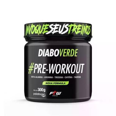 Imagem de Diabo Verde Pre-Workout (300g) - Sabor: Maçã Verde - FTW Sports Nutrit