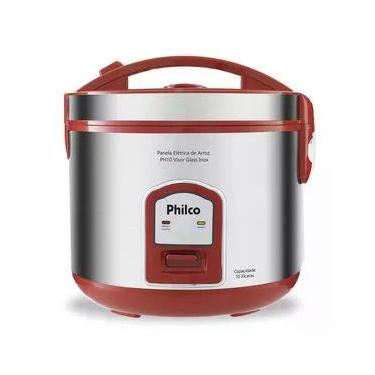 Imagem de Panela de Arroz Philco PH10V 10 xícaras Visor Glass Inox