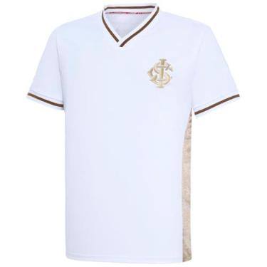 Imagem de Camiseta Internacional Gold Feminina, Branco, M