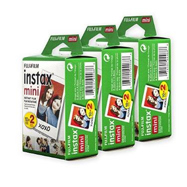 Imagem de Fujifilm Instax Mini Film, pacote múltiplo branco (60 exposições)