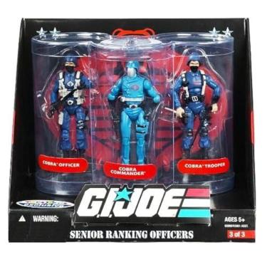 Imagem de GI Joe Senior Ranking Officers: Cobra Commander, Officer, & Trooper