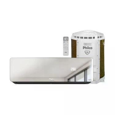 Imagem de Ar Condicionado Split Inverter Philco PAC18QG Espelhado 18000 BTUs Quente e Frio 220V