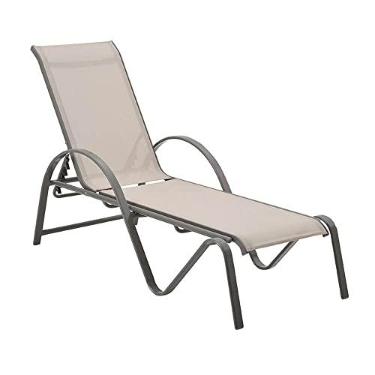 Imagem de Rivatti Chaise Buzios Amendoa, Tela Bege