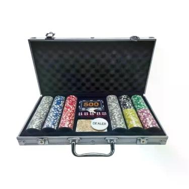 Imagem de Maleta de Poker 300 Fichas - Importadion - Luatek