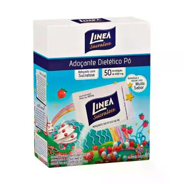 Imagem de Adoçante Linea Sucralose Pó 40g 50 Envelopes de 0,8g cada