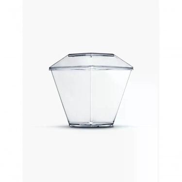 Imagem de Copo Descartável Pic 101 C para Bebidas 100ML com Tampa Cristal Uso Geral Transparente Higipack