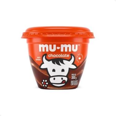 Imagem de Mu-Mu Doce de Leite com Chocolate, Cremoso sem Amido, Sobremesa Tradicional, Pote 350g