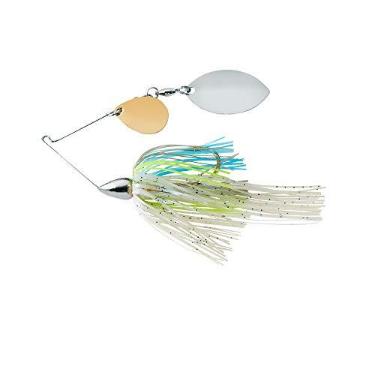 Imagem de War Eagle Custom Lures Níquel Frame Finesse Colorado/Turtleback Spinnerbait Sexy Shad Skirt 5/473.6 g