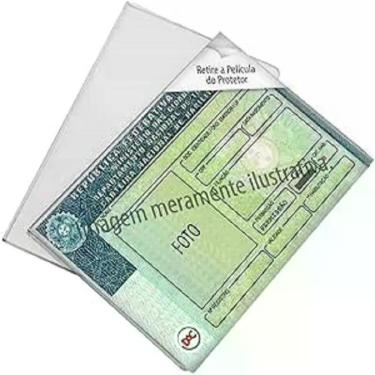 Imagem de Capa protetora de acrilico para cnh - RMJ