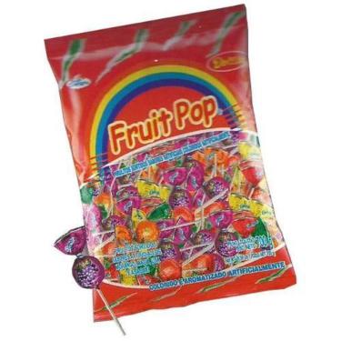 Imagem de Pirulito Fruit Pop Sortido Dollito Confirma 700g - Confirma Dollito