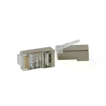 Imagem de Conector Macho Rj-45 Evus Cat6 Utp Blindado Pacote 100 C-103 - Gna