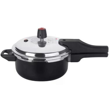 Imagem de Panela de Pressao Multiflon 3 L Quartzo 20cm Antiaderente Preta, 4,5l,