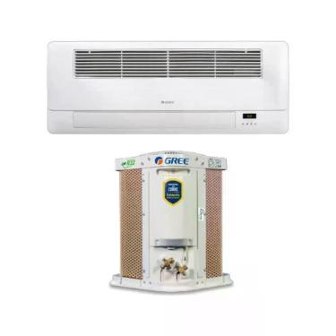 Imagem de Ar Condicionado Cassete 1 Via Gree G-linea Inverter 18000 BTUS Frio 220V Branco GKC18DA-D6DNA1A-I