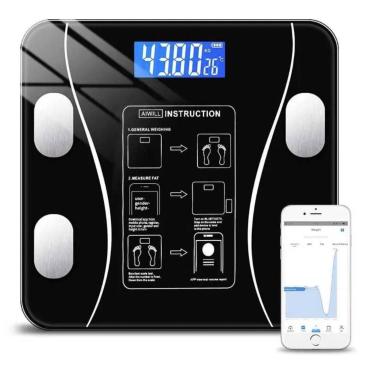 Imagem de Balança Bioimpedância Digital Com Aplicativo Bluetooth - Original Glas