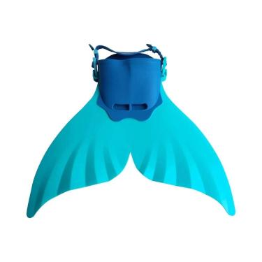 Imagem de Monofin De Sereia Para Crianças, Nadadeiras De Pé Inteiro Para Meninas