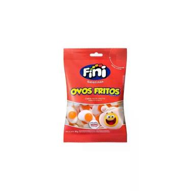 Imagem de Bala Gelatinas Fini Ovos Fritos Pacote c/ 90grs