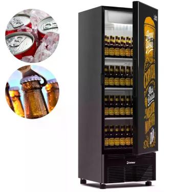 Imagem de Cervejeira Happy Hour Porta Cega 569 L CCV355 S LED Imbera, 220V