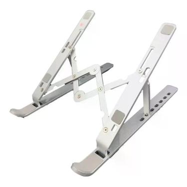 Imagem de Suporte Para Notebook Laptop Ergonomico Dobravel De Aluminio - Dc Impo
