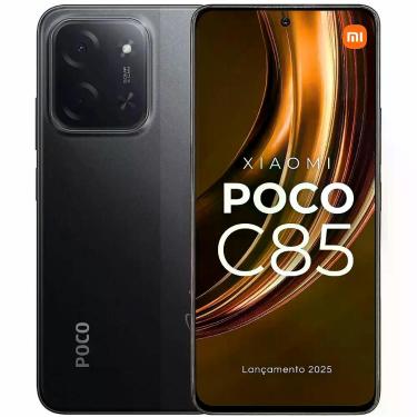 Imagem de Smartphone POCO C85 256GB Tela 120Hz 6,9 Polegadas Bateria 6000mAh Câm