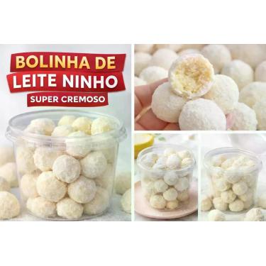 Imagem de Bolinha de Leite Ninho Gourmet no Pote  Docinho de Festa Cremoso  Doce