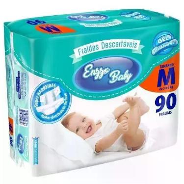 Imagem de Fralda Infantil Baby Felt Plus Direto Da Fábrica Revenda, M