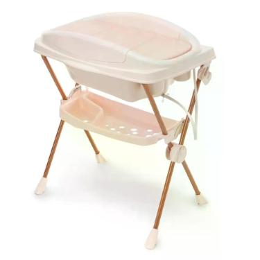 Imagem de Banheira galzerano premium must com trocador cores:rose