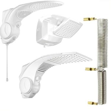 Imagem de Resistência Duo Shower Quadra Ducha Futura Multitemperatura Eletrônica Ducha Fashion 220v (7500w) padrão lorenzeti