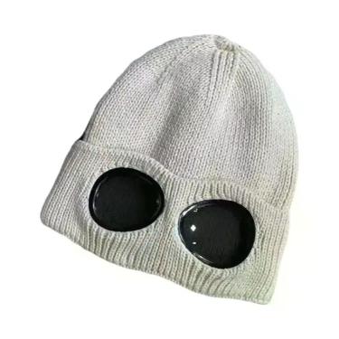 Imagem de Gorro De Lã Tricotado Unissex, À Prova De Vento, Quente, Elástico, Pro