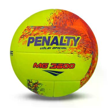 Imagem de Bola de Volei Penalty MG 3600 XXI, ÚNICO, Amarelo