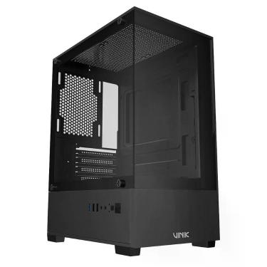Imagem de Gabinete Gamer G-shield Mid Tower ATX Vidro Temperado com Bloqueio de Poeira e Gerenciamento de Cabos Preto Vinik