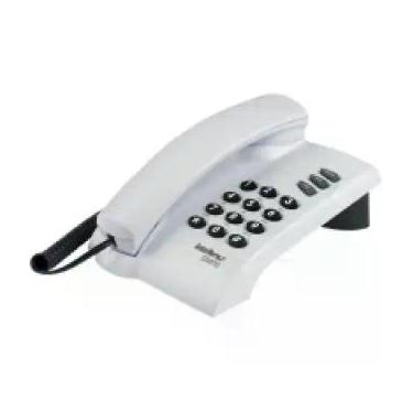 Imagem de Telefone Pleno Cinza Ártico, Sinalização De Linha Pulso E Tom, Funções