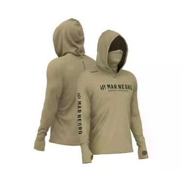 Imagem de Camisa Para Pesca UV X Protect 360 com Capuz Buff Mar Negro -, Desert,