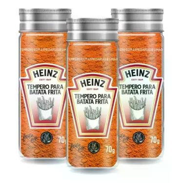 Imagem de 3 Tempero Para Batata Frita Especiarias E Limão Heinz 70g