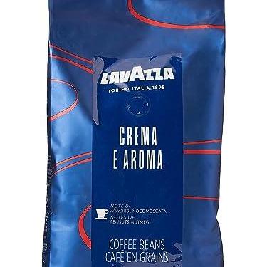 Imagem de Café Torrado em Grãos Crema e Aroma Lavazza Importado 1Kg