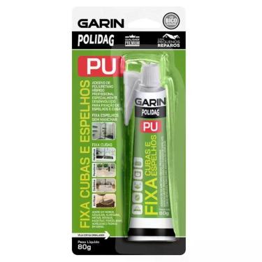 Imagem de ADESIVO SELANTE PU FIXA CUBA E ESPELHO BRANCO 80g - GARIN