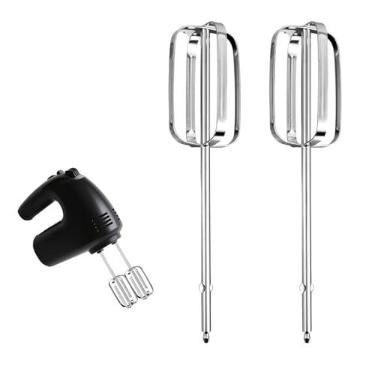 Imagem de 2un Acessórios Batedores de Batedeira Manual Compatíveis com BLACK & DECKER, Batedor Elétrico Mão Universal de Aço Inoxidável para Substituição para Cozinhar e Assar