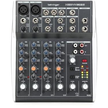 Imagem de Behringer XENYX 802S Premium Analog 8-Input Mixer with USB Streaming Interface