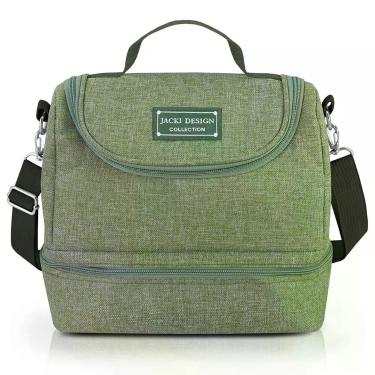 Imagem de Bolsa Térmica C/ 2 Compartimentos Jacki Design - Joy Verde