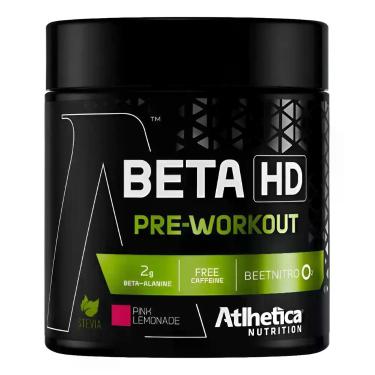 Imagem de Pré Treino Beta Hd 240g Limonada Rosa Atlhetica