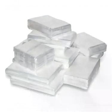 Imagem de Saco Plástico Transparente 90x120 Esp.0 e 10 Polietileno para Embalar Itens Resistente Transparente