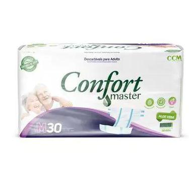 Imagem de Fralda Adulto Confort Master M com 30 unidades