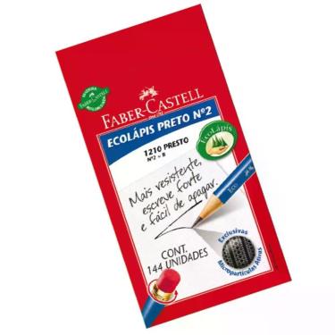 Imagem de Lapis Ecolapis Presto C/BORRACHA - FABER-CASTELL